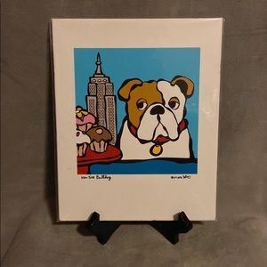 Marc Tetro - NY Bulldog Cupcake Print